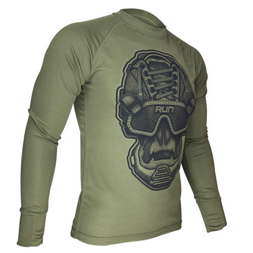KRAMATAN TACTICAL DESIGN ЛОНГСЛИВ RUN COOLMAX OLIVE