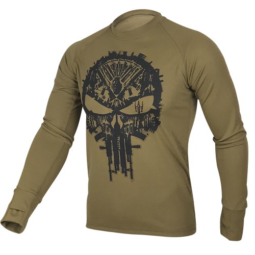KRAMATAN TACTICAL DESIGN ЛОНГСЛІВ THE PUNISHER COOLMAX COYOTE