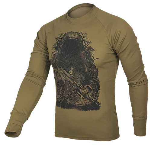 KRAMATAN TACTICAL DESIGN ЛОНГСЛІВ ЛЕШИЙ COOLMAX COYOTE