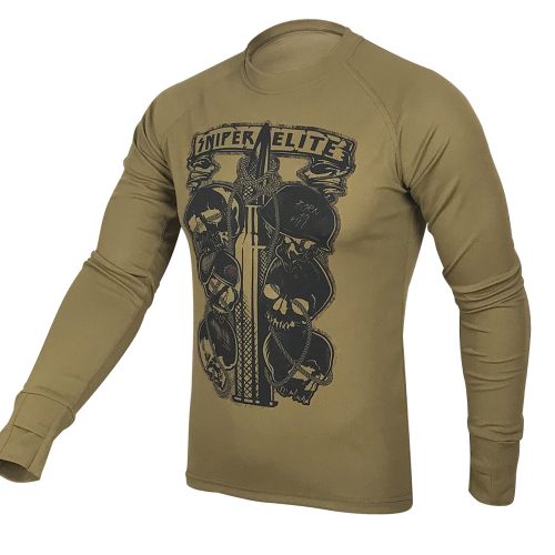 KRAMATAN TACTICAL DESIGN ЛОНГСЛІВ SNIPER ELITE COOLMAX COYOTE