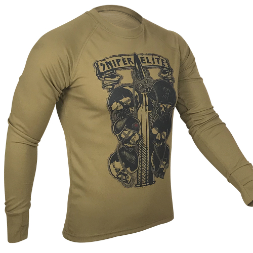KRAMATAN TACTICAL DESIGN ЛОНГСЛІВ SNIPER ELITE COOLMAX COYOTE