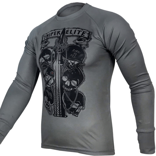 KRAMATAN TACTICAL DESIGN ЛОНГСЛІВ SNIPER ELITE COOLMAX GREY