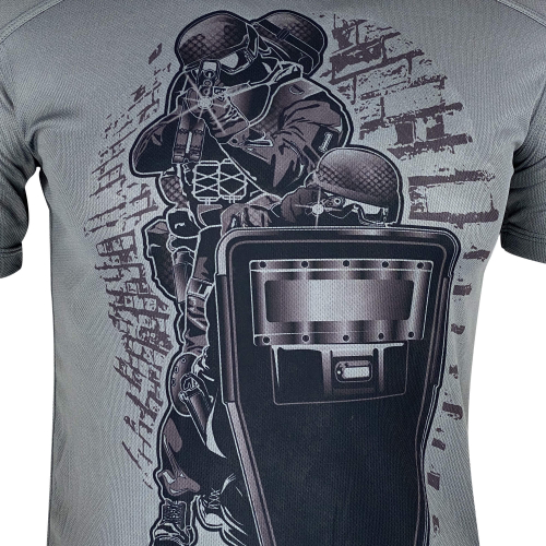 KRAMATAN TACTICAL DESIGN ФУТБОЛКА SPECIAL FORCES COOLMAX GREY